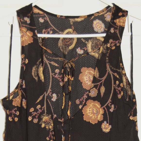 NWT Free People Women XS (36" Bust) Flounce Dress, Open Back, Drop Waist - Picture 5 of 6